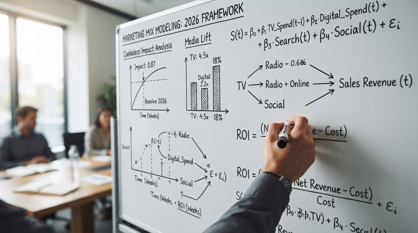How marketing mix modeling complements attribution in a cookieless world