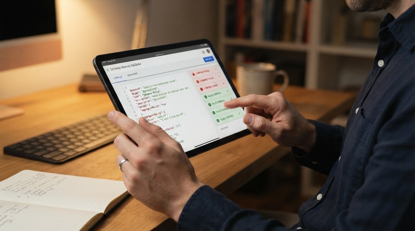 How to Validate Schema Markup and Fix the Errors That Kill Rich Results 3 Validating structured data at scale with a crawler-based schema markup validator