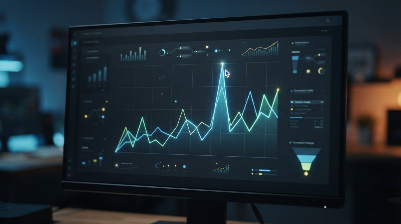 Google Ads conversion tracking setup connecting ad clicks to real business outcomes