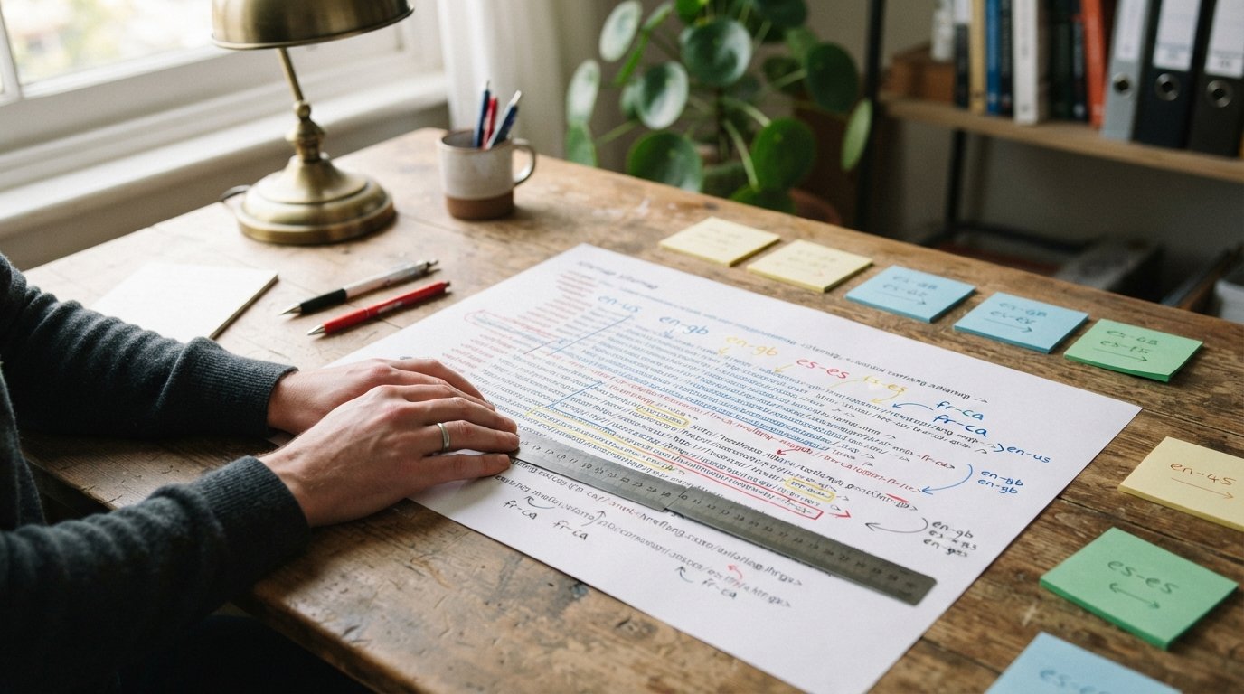 Three hreflang implementation methods: HTML head tags, HTTP headers and XML sitemaps