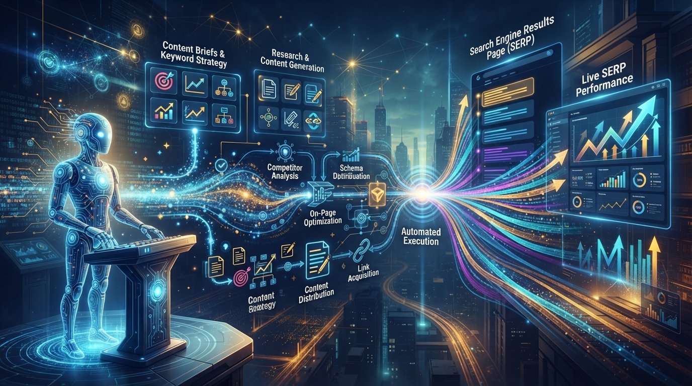 SEO AI Agents: What Agentic Workflows Can and Can't Automate in 2026 4 Tooling categories in an LLM SEO workflow that SEO AI agents depend on for data and validation